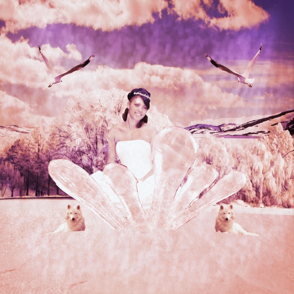 Creation of ice queen: Step 15